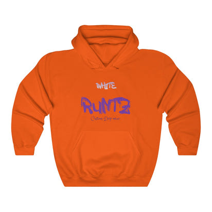 White Runtz Unisex Hooded Sweatshirt, Custom sweatshirt, Personalized sweatshirt, Runtz sweatshirt - CustomDripStore