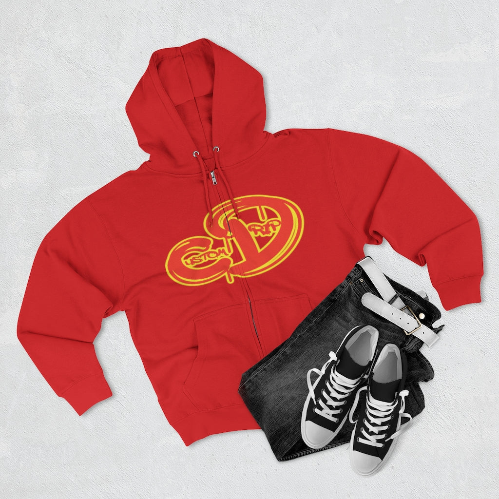 Custom Drip's Unisex Full Zip Hoodie - CustomDripStore