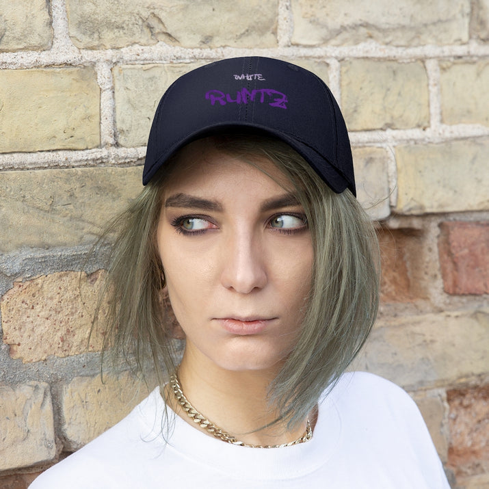 White Runtz Unisex Hat, Custom Hat, Personalized Hat, Runtz hat - CustomDripStore