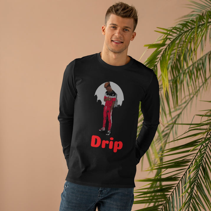 Mens Base Longsleeve Tee, Custom t-shirts, Graphic t-shirts - CustomDripStore