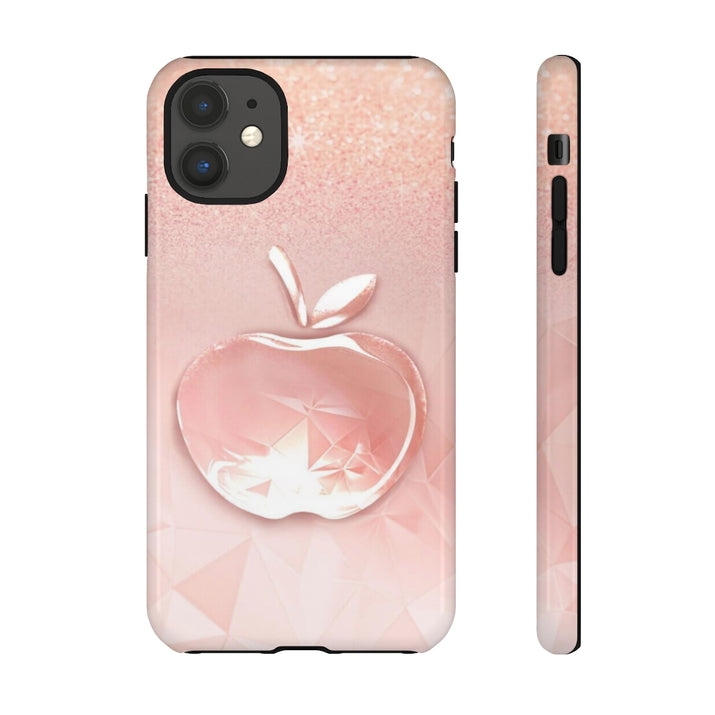 Pink apple Tough Cases, Apple cases, pink cases, Custom phone cases, Graphic phone cases - CustomDripStore