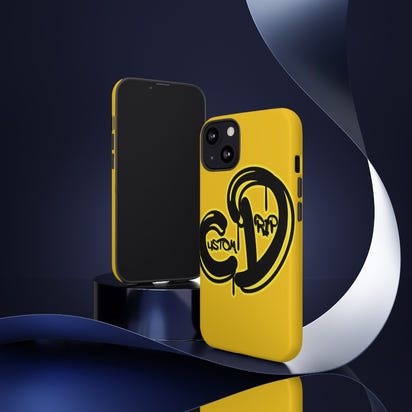 Black&Yellow custom Drip Tough Cases - CustomDripStore