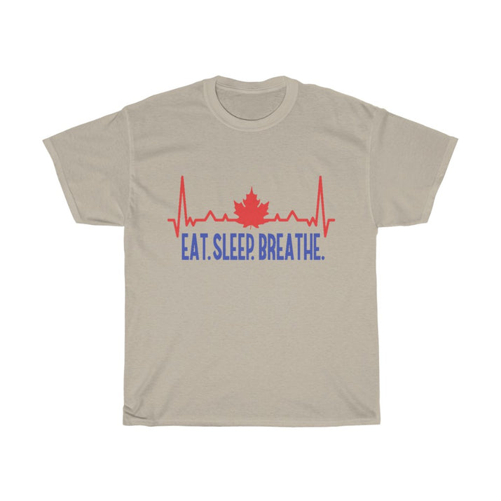 Eat Sleep Breathe Unisex Heavy Cotton Tee - CustomDripStore