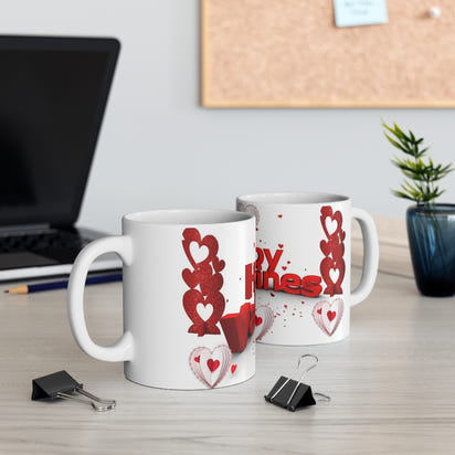 Happy Valentine's Day Mug 11oz - CustomDripStore