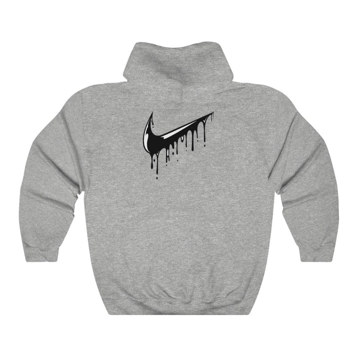 Grey & Black Custom Drip Unisex Heavy Blend™ Hooded Sweatshirt - CustomDripStore