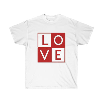 Valentine's Day- Love Unisex Ultra Cotton Tee - CustomDripStore