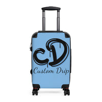 Custom Drips Blue Cabin Suitcase - CustomDripStore