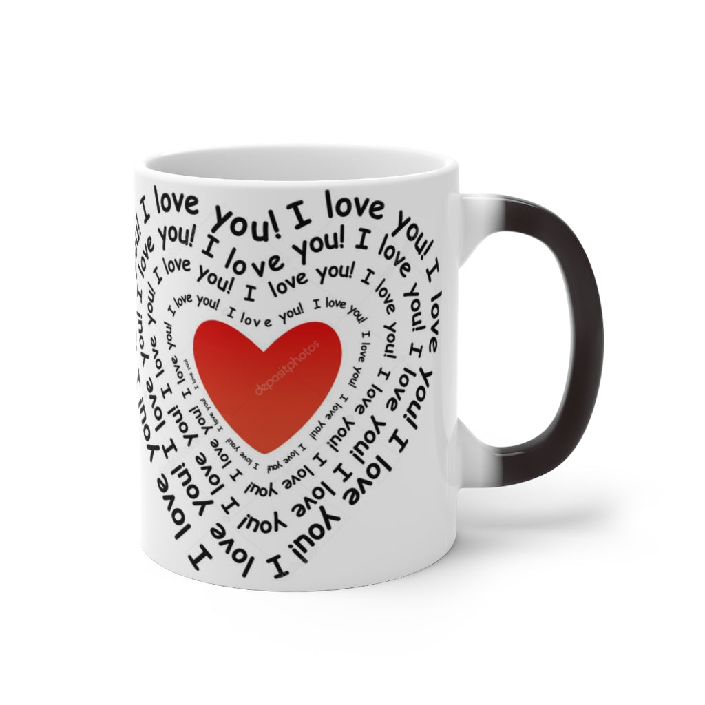 I Love you Color Changing Mug - CustomDripStore