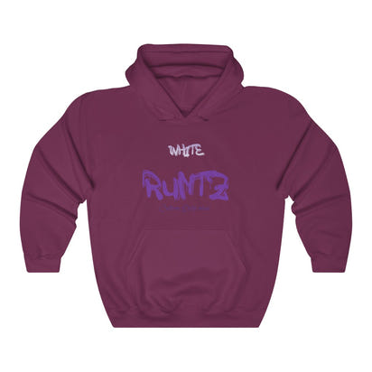 White Runtz Unisex Hooded Sweatshirt, Custom sweatshirt, Personalized sweatshirt, Runtz sweatshirt - CustomDripStore