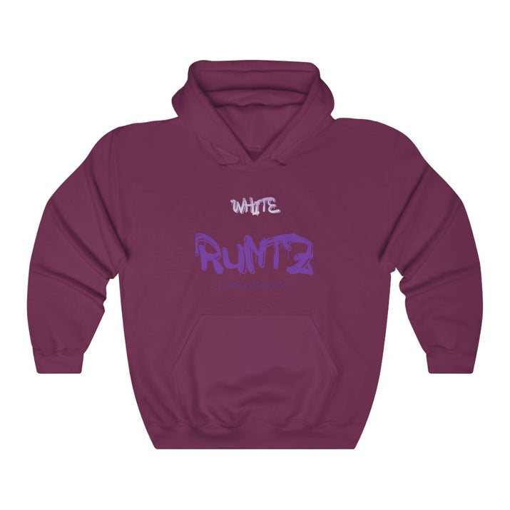 White Runtz Unisex Hooded Sweatshirt, Custom sweatshirt, Personalized sweatshirt, Runtz sweatshirt - CustomDripStore