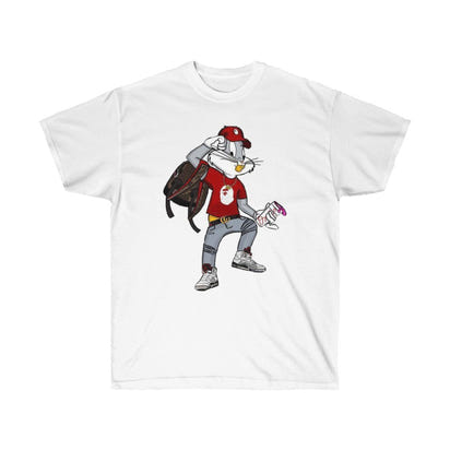 Bugs Bunny Drip Unisex Tee, Custom tee, Graphic tee, Amine Tee, Bugs Bunny tee - CustomDripStore