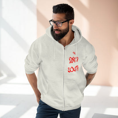 Dirty South Unisex Full Zip Hoodie, Custom Zip hoodie, Personalized Zip hoodie, Dirty South - CustomDripStore