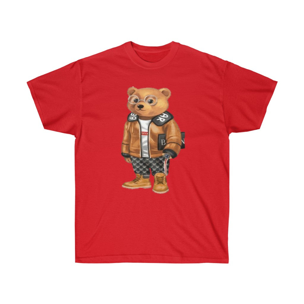 Bear Unisex Tee, Custom t-shirt, Graphic bear t-shirt - CustomDripStore