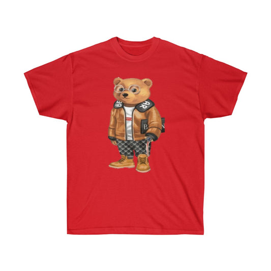 Bear Unisex Tee, Custom t-shirt, Graphic bear t-shirt - CustomDripStore