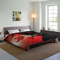 Happy Valentines Day Comforter, Valentine's day, Custom comforter, Personalized comforter, Graphic comforter - CustomDripStore