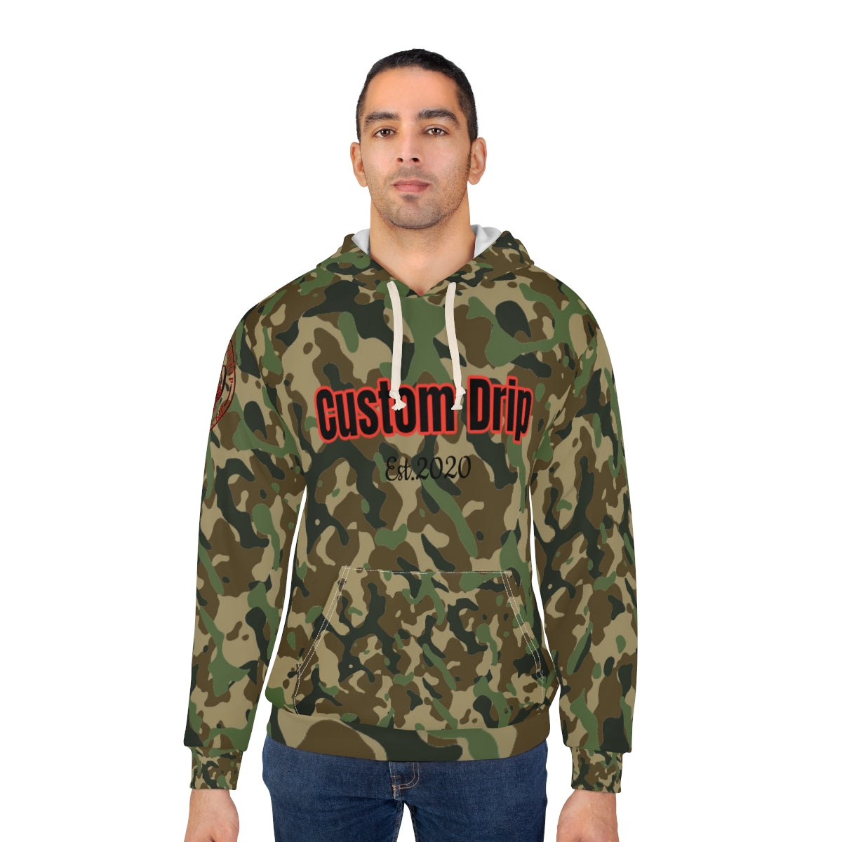 Custom Drip Camp Pullover Hoodie - CustomDripStore