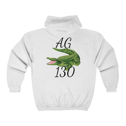 Altgeld Dirty 130 Finest Heavy Blend™ Full Zip Hooded Sweatshirt - CustomDripStore