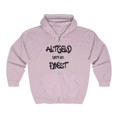 Altgeld Dirty 130 Finest Heavy Blend™ Full Zip Hooded Sweatshirt - CustomDripStore