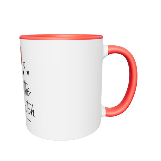Custom Drip's Pink Mug with Color Inside
