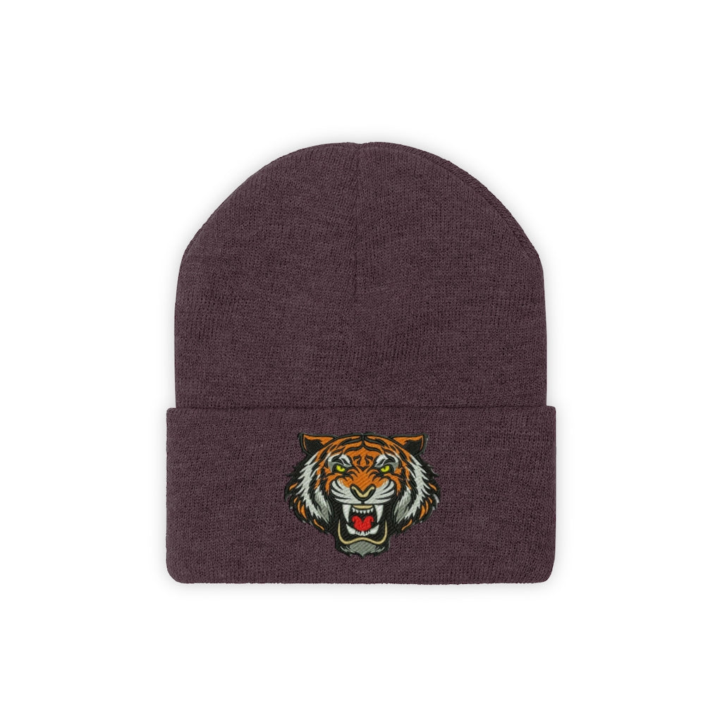 Lion head Beanie, Custom Beanie, Graphic Beanie, Lion Beanie - CustomDripStore