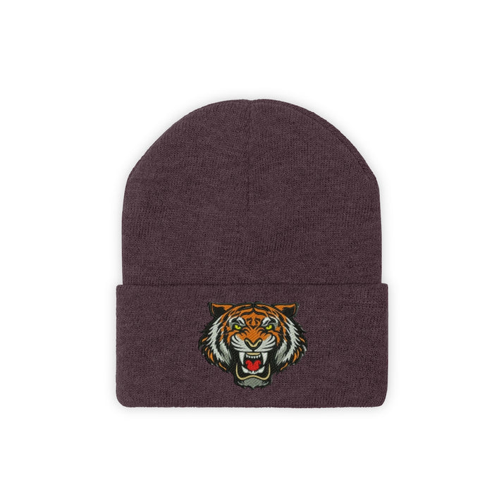 Lion head Beanie, Custom Beanie, Graphic Beanie, Lion Beanie - CustomDripStore