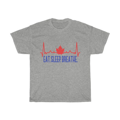 Eat Sleep Breathe Unisex Heavy Cotton Tee - CustomDripStore