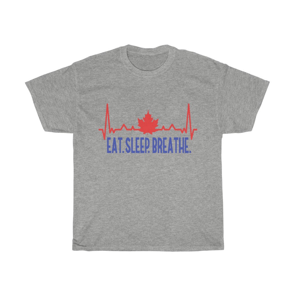 Eat Sleep Breathe Unisex Heavy Cotton Tee - CustomDripStore
