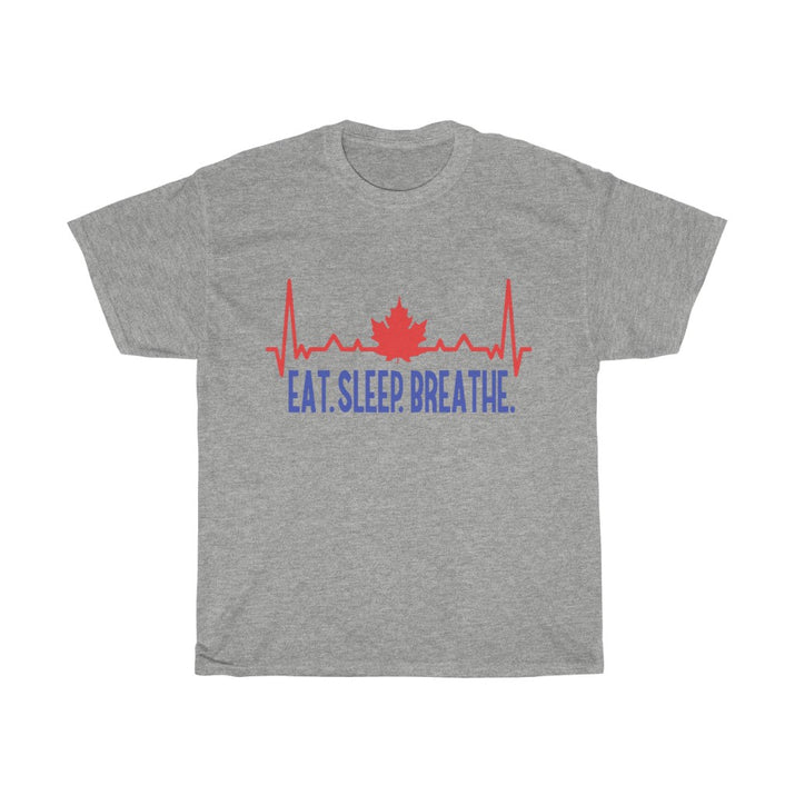 Eat Sleep Breathe Unisex Heavy Cotton Tee - CustomDripStore