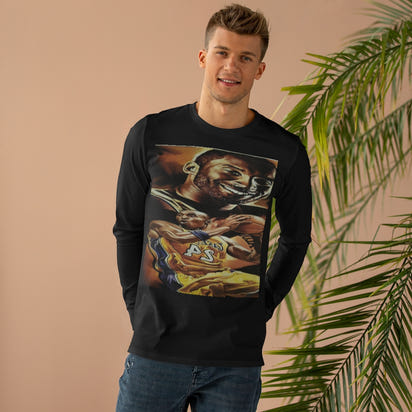 Lakers kobe Bryant Longsleeve Tee, Lakers tshirt, Kobe tshirt, R.I.P. Kobe - CustomDripStore