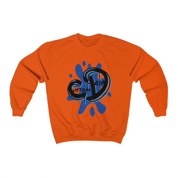 Custom Drip Splash Unisex Heavy Blend™ Crewneck Sweatshirt - CustomDripStore