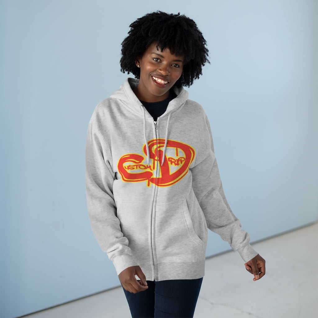 Custom Drip's Unisex Full Zip Hoodie - CustomDripStore