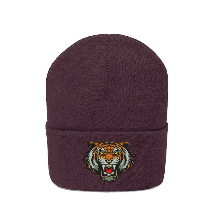 Lion head Beanie, Custom Beanie, Graphic Beanie, Lion Beanie - CustomDripStore