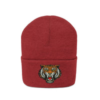 Lion head Beanie, Custom Beanie, Graphic Beanie, Lion Beanie - CustomDripStore