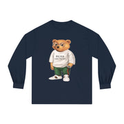 Custom Drip Classic Long Sleeve Bear T-Shirt - CustomDripStore