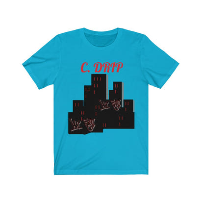 C. Drip City Unisex Jersey Short Sleeve Tee - CustomDripStore