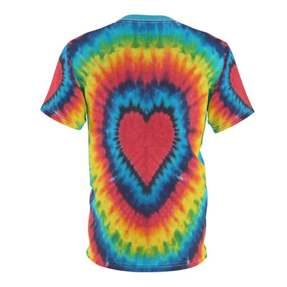 Tie Dye Unisex Cut & Sew Tee, Custom Tee, Graphic Tee, Tie Dye - CustomDripStore