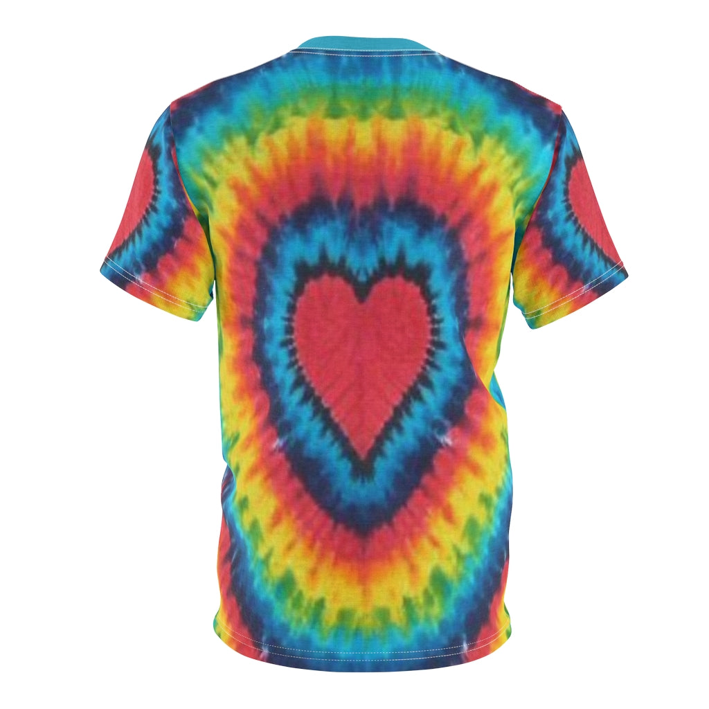 Tie Dye Unisex Cut & Sew Tee, Custom Tee, Graphic Tee, Tie Dye - CustomDripStore