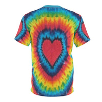 Tie Dye Unisex Cut & Sew Tee, Custom Tee, Graphic Tee, Tie Dye - CustomDripStore
