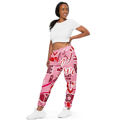 Custom Drip's Love Unisex track pants - CustomDripStore