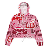 Custom Drip's Love Women’s cropped windbreaker - CustomDripStore