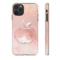 Pink apple Tough Cases, Apple cases, pink cases, Custom phone cases, Graphic phone cases - CustomDripStore