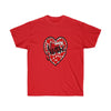 Nurse Heart Unisex Tee, Valentine's Day Tee, Heart Tee, Custom T-shirts, Graphic T-shirt - CustomDripStore