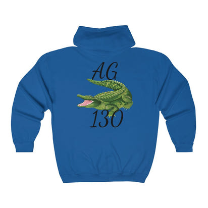Altgeld Dirty 130 Finest Heavy Blend™ Full Zip Hooded Sweatshirt - CustomDripStore