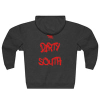 Dirty South Unisex Full Zip Hoodie, Custom Zip hoodie, Personalized Zip hoodie, Dirty South - CustomDripStore