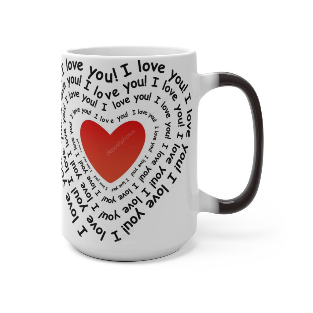 I Love you Color Changing Mug - CustomDripStore