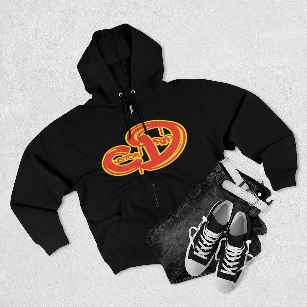 Custom Drip's Unisex Full Zip Hoodie - CustomDripStore