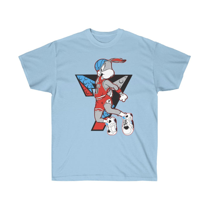 Air Bugs Bunny Unisex Tee, Custom T-shirt, Graphic T-shirt, Bugs Bunny, Anime Cartoon - CustomDripStore