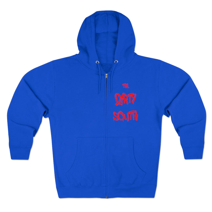 Dirty South Unisex Full Zip Hoodie, Custom Zip hoodie, Personalized Zip hoodie, Dirty South - CustomDripStore