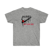 Hubby just love her Ultra Cotton Tee - CustomDripStore