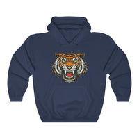 Lion head Unisex Hooded Sweatshirt, Custom hoodie, Graphic hoodie, Lion hoodie - CustomDripStore